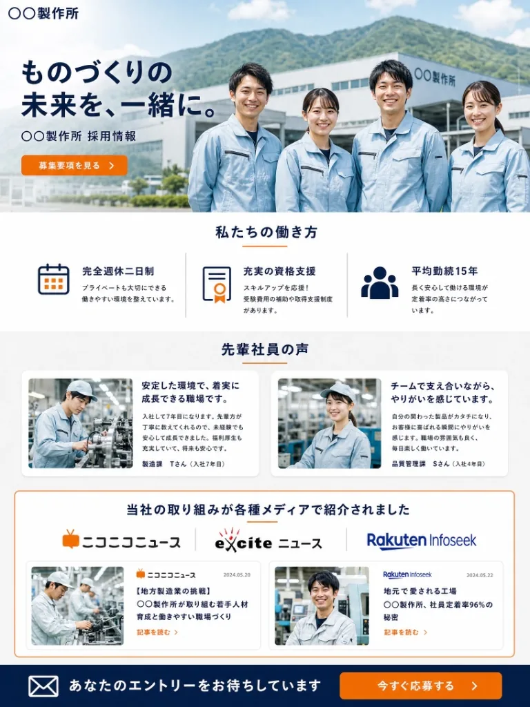 採用LP向け